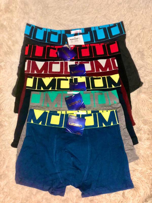 BOXER DE HOMBRE UOMO LISOS 3