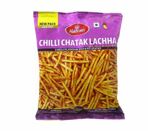 Haldiram's chilli chatak Lachha