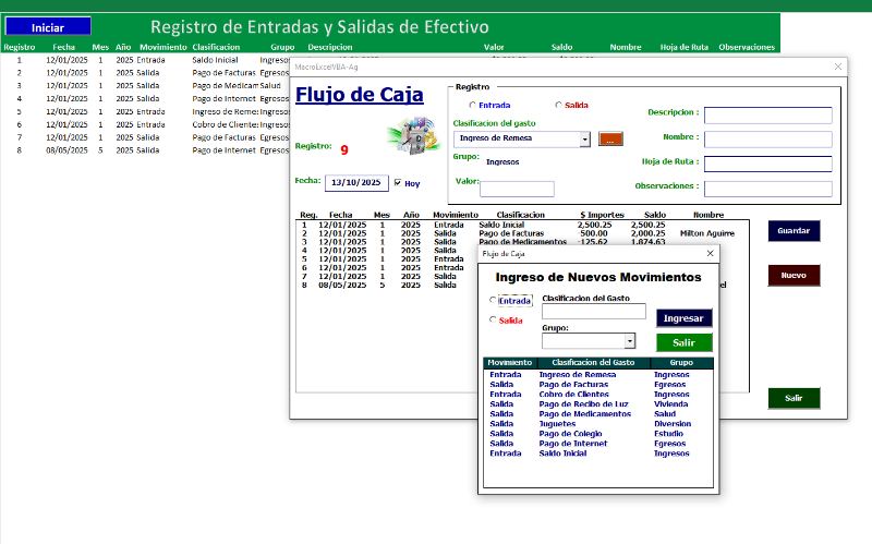 Gestor de Caja Chica Basico