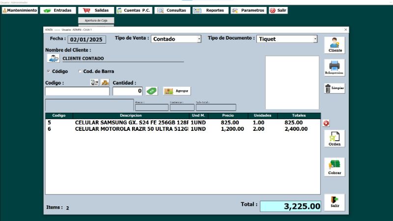 Punto de Venta e Inventario