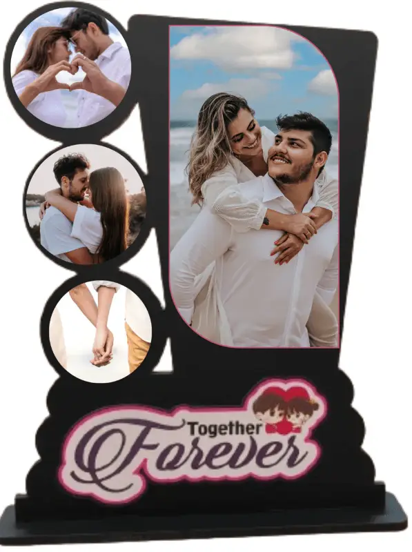 Together Forever Gliter Table Photo Frame