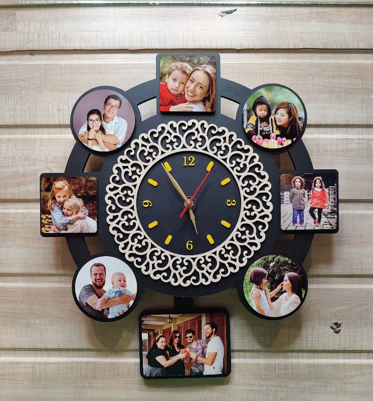 Pendulum Moving Wall Clock Frame