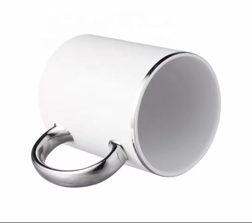 110Z SILVER HANDLE Mug