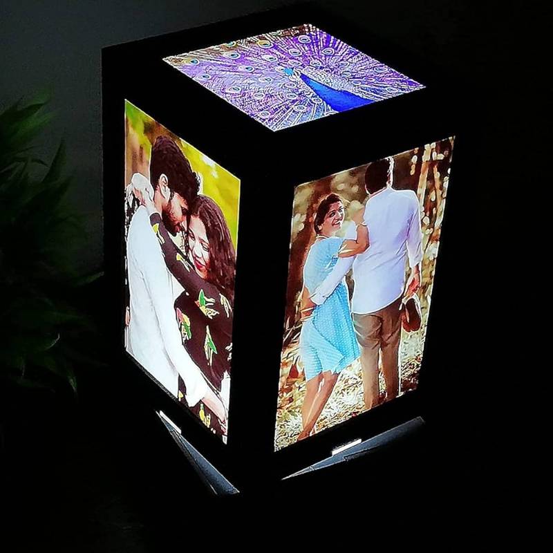 5 Photo Rotating LED Lamp