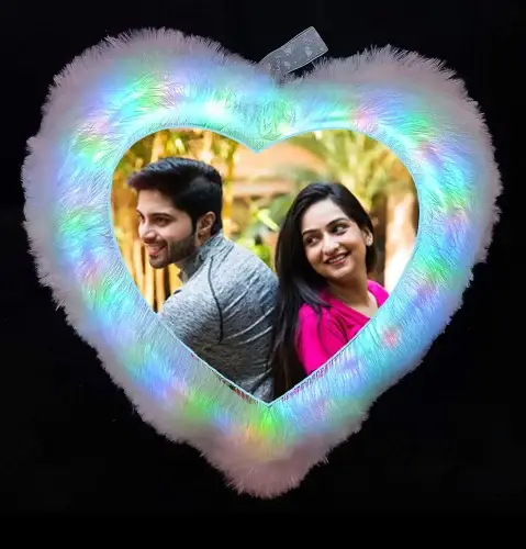 Heart Multicolor pillow