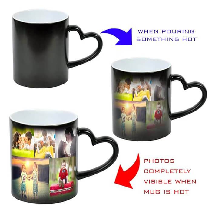 110Z MAGIC HEART HANDLE MUG