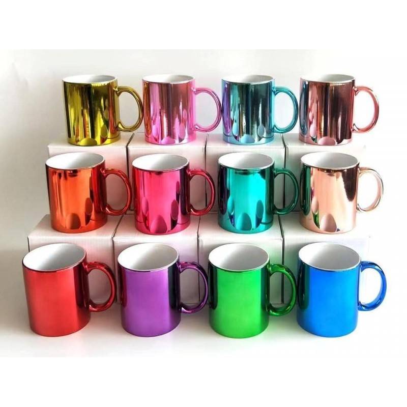 110Z DUAL TONE ELECTROPLATING MUG