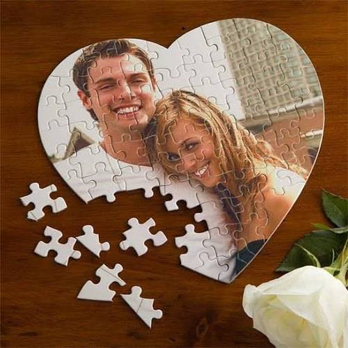 MDF Heart 42 piece Puzzle