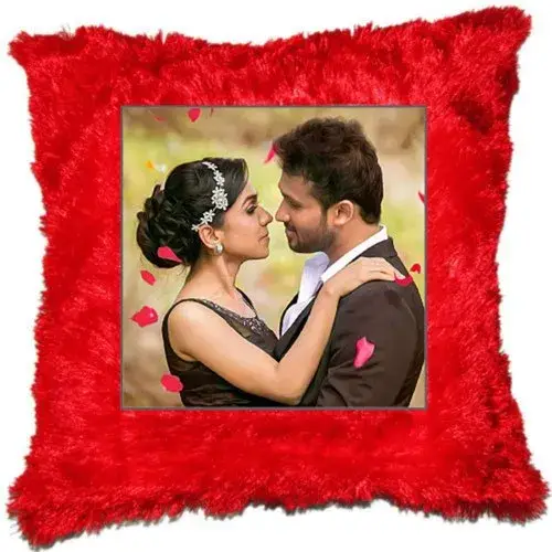 16*16 Square Furr Pillow