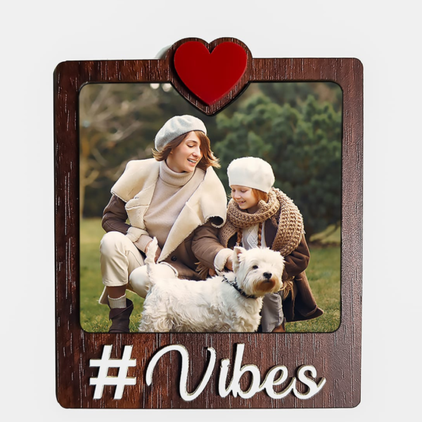 Vibes Named Fridge Magnet