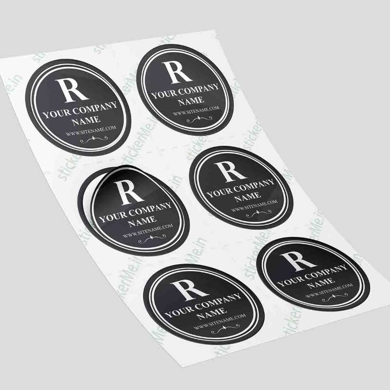 Brand Name Stickers (20 Pieces)