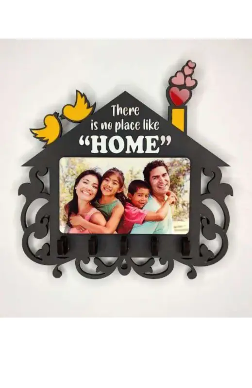 Home shaped (9*7) Key Hanger