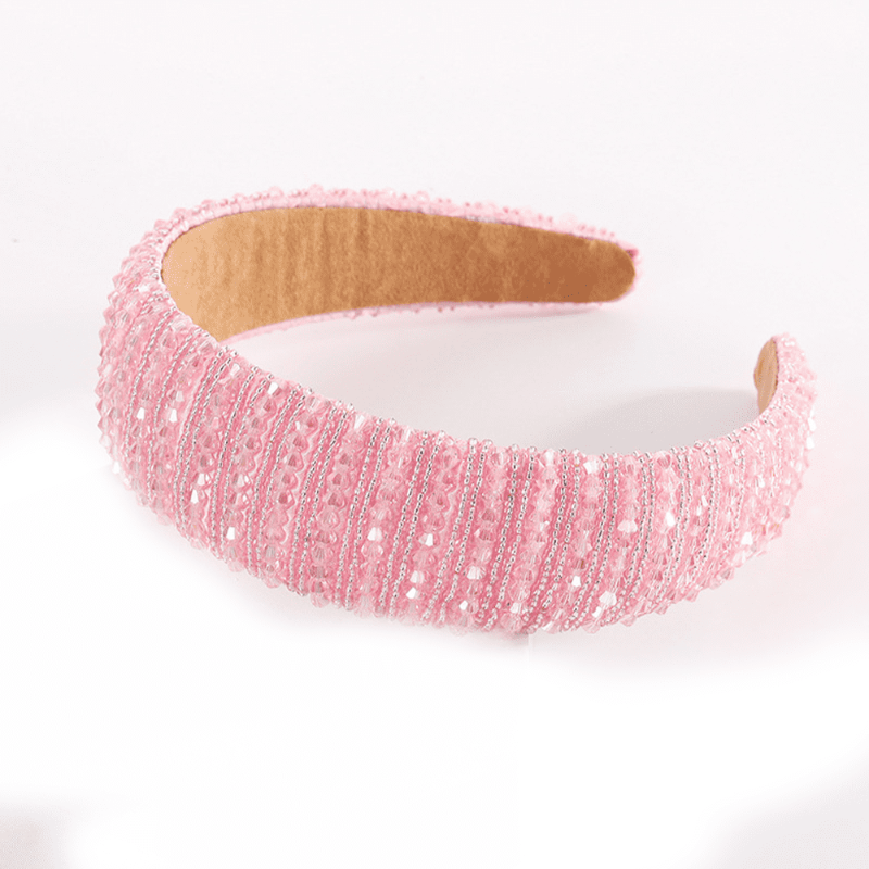 CRYSTALRHINESTONE PADDED HEADBAND