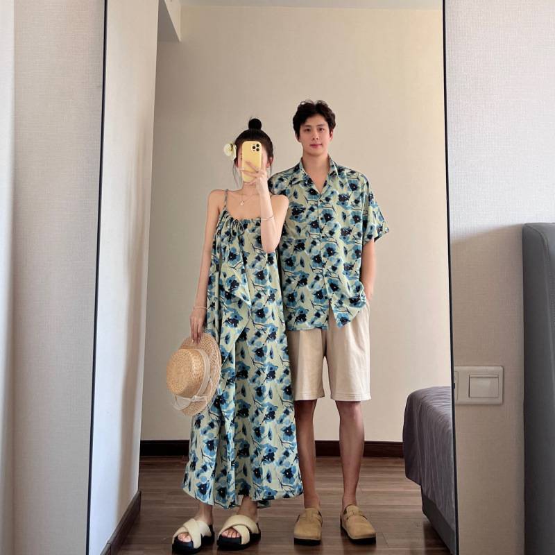 (MP - 14) Áo Sơ Mi Nam Họa Tiết Hoa Lá