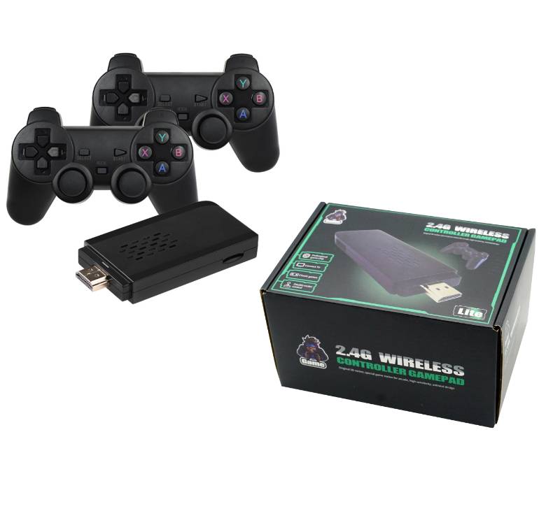 Consola Game Stick Lite - Incluye 2 Joysticks Inalambricos (Garantia: 5 Dias)