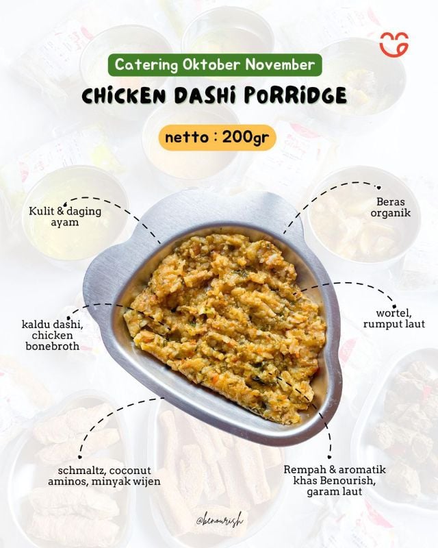 Tim chicken probiotic dashi porridge