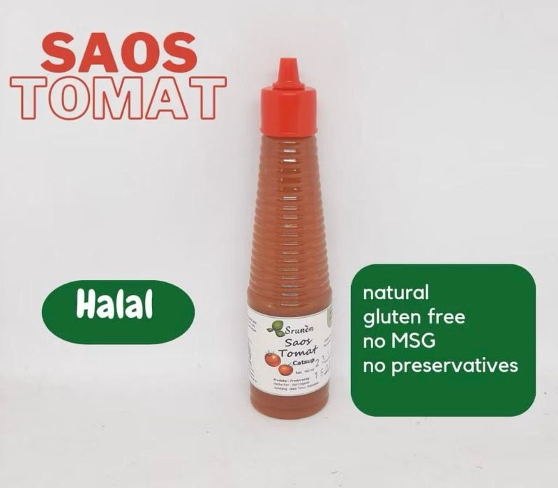 Saus tomat organik