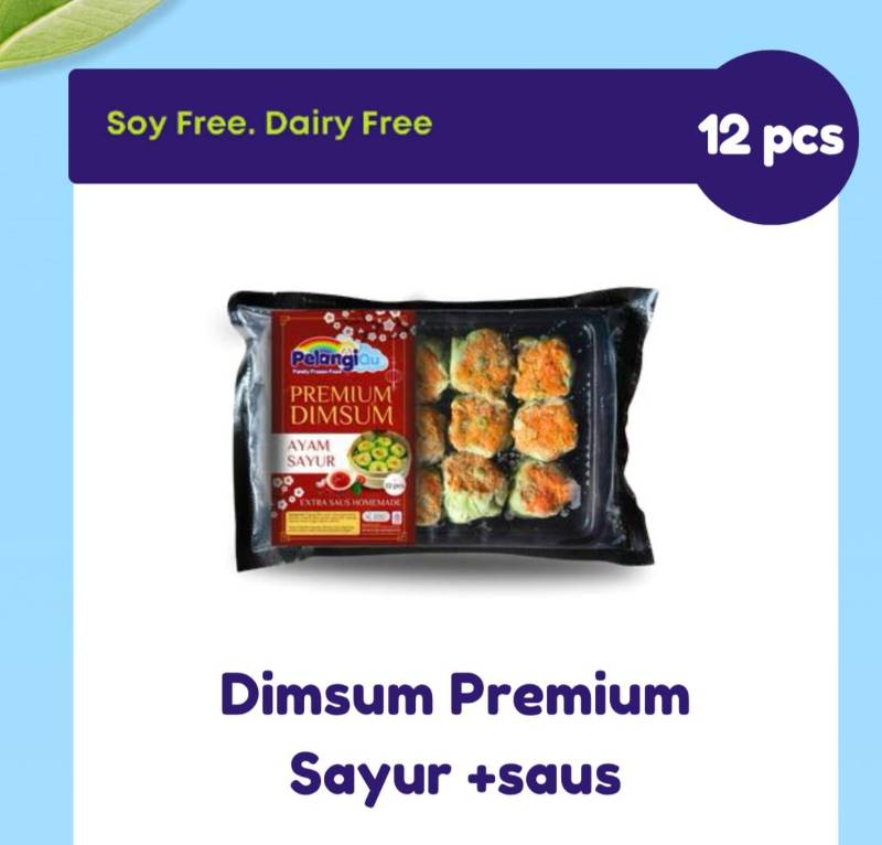 Dimsum premium sayur+saus