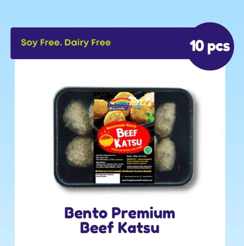 Bento premium beef katsu