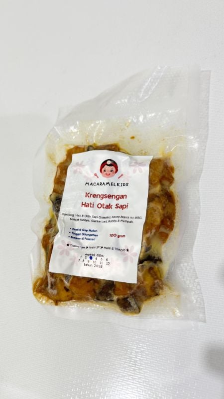 Krengsengan hati otak grassfed