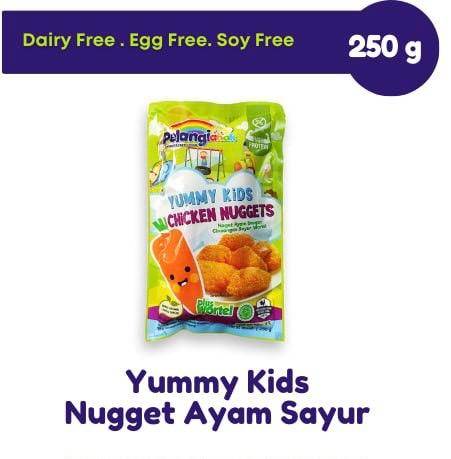 Yummy kids nugget ayam wortel organik
