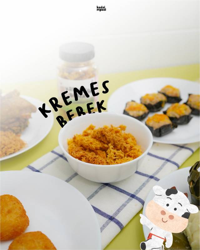 Kremesan bebek kedai mpasi