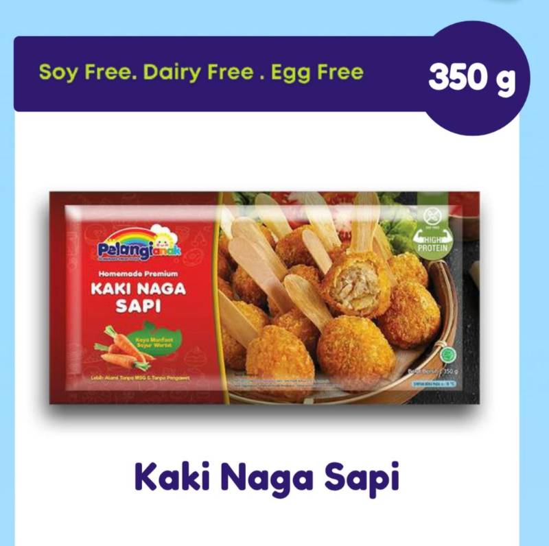 Nugget kaki naga sapi+sayur wortel