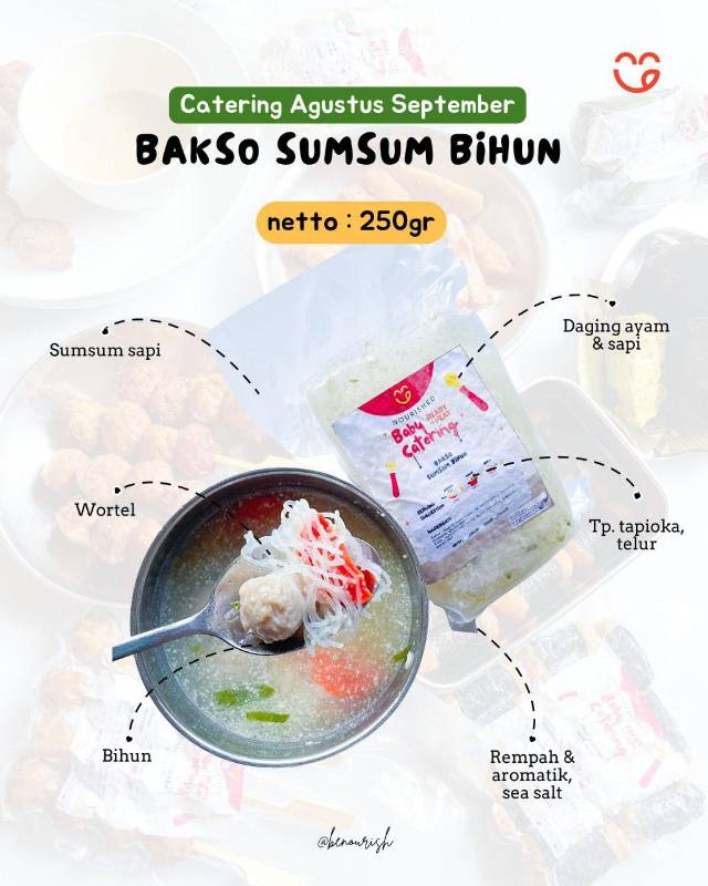 Bakso sum sum bihun gluten free