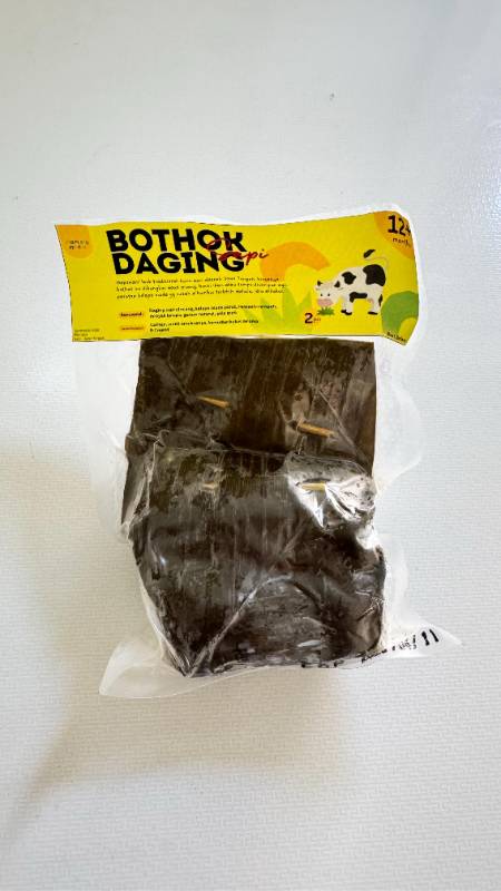 Bothok premium daging sapi cincang
