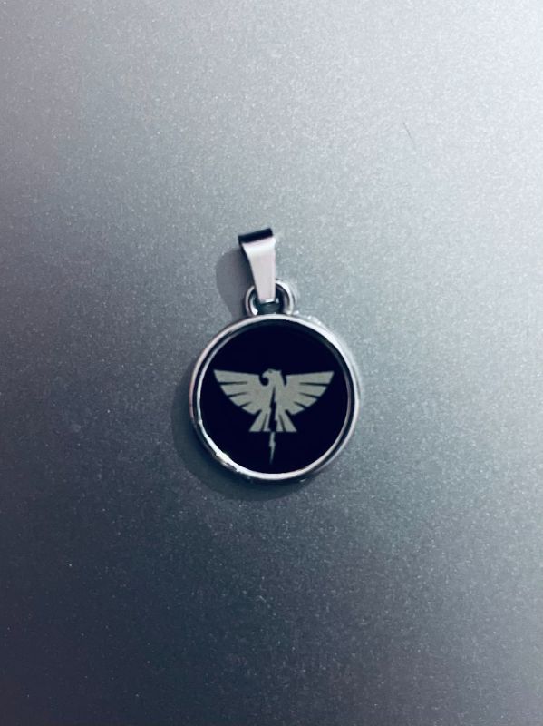 Printed Circle Pendants