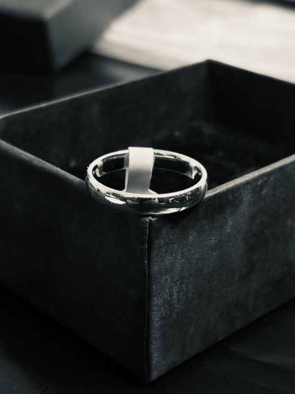 Sterling Stainless Steel Round Ring