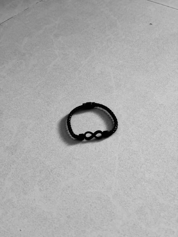 Infinity Leather Bracelet