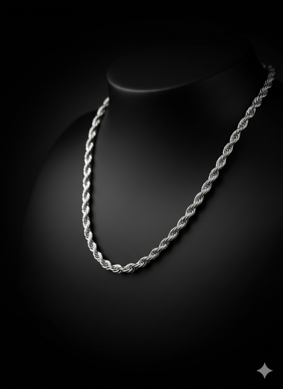 Thick Hollow Rope Chain