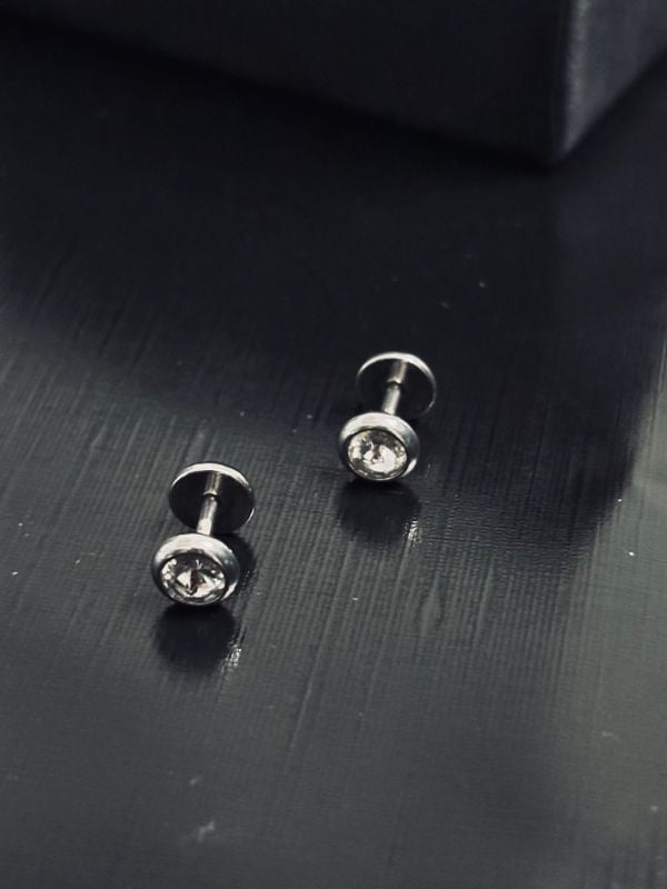 Small Crystal Stud Earrings