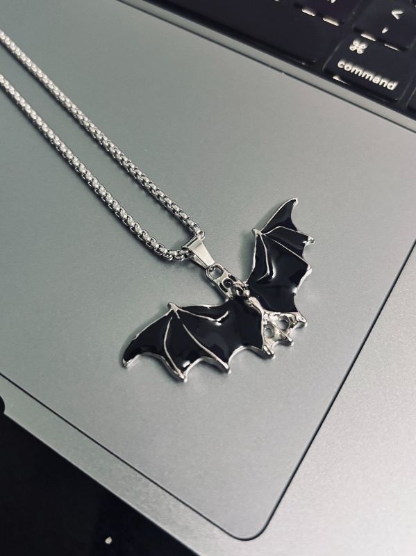 Bat Pendant Necklace