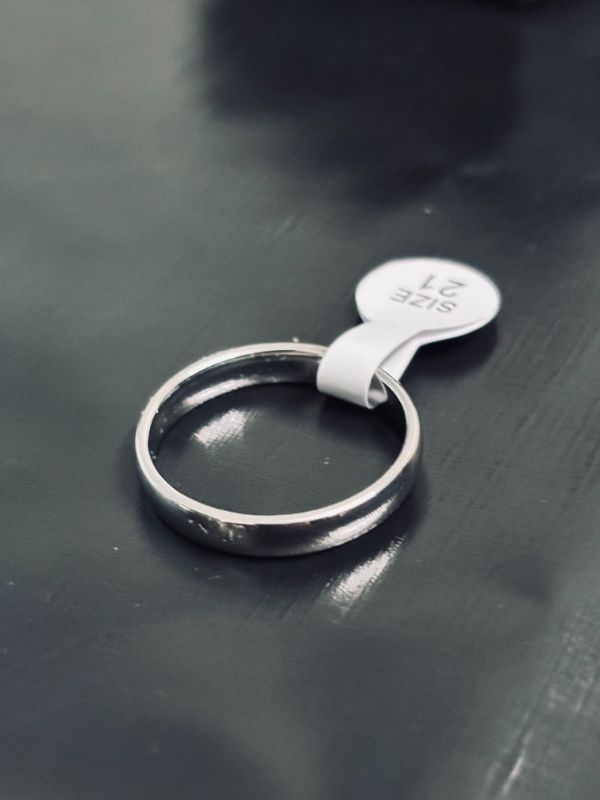 Sterling Stainless Steel Round Ring