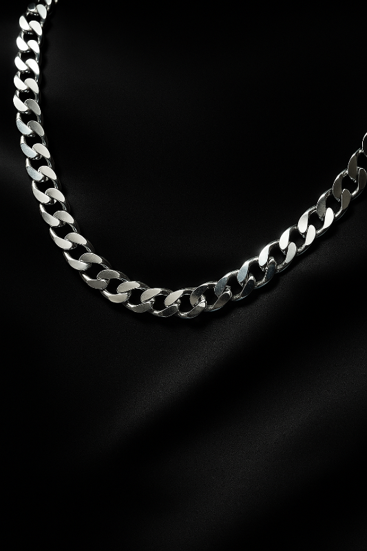 Silver Plated Alloy Chain
