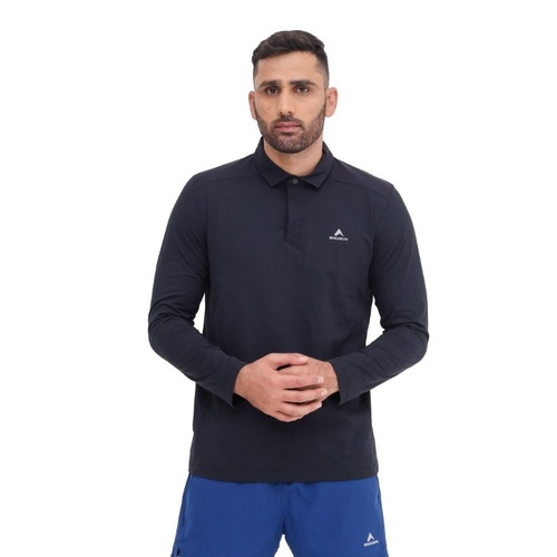 910008197 MEN'S R TRIPA LS POLOSHIRT