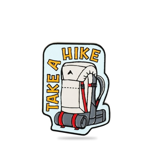 910008931 X-TAKE A HIKE PIN