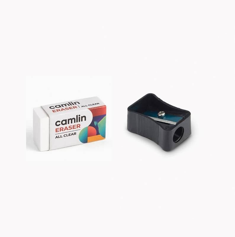 Eraser and Sharpner