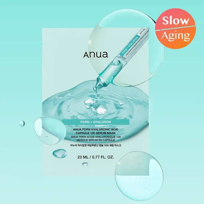 PDRN Hyaluronic Acid Capsule 100 Serum Mask Sheet
