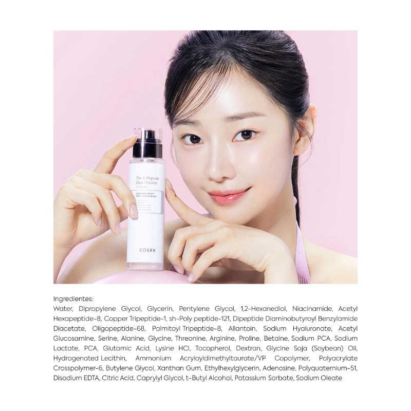 The 6 Peptide Skin Booster
Serum