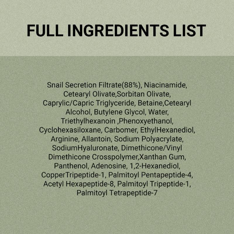 Snail Mucin 88 + Peptide Cream