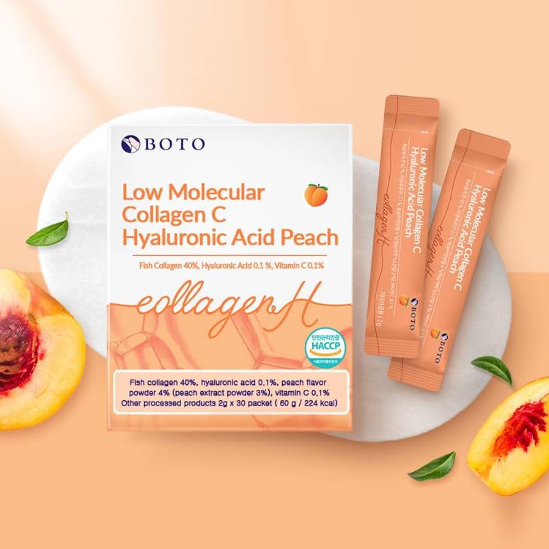 Low Molecular Collagen C Hyaluronic Acid Peach