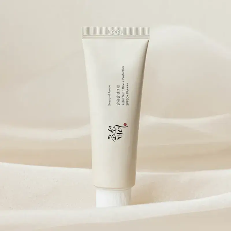 Relief Sun:
Rice + Probiotics Spf50 + Pa++++
