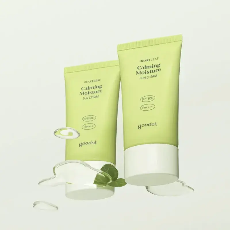 Heartleaf Calming Moisture Sun Cream Double pack