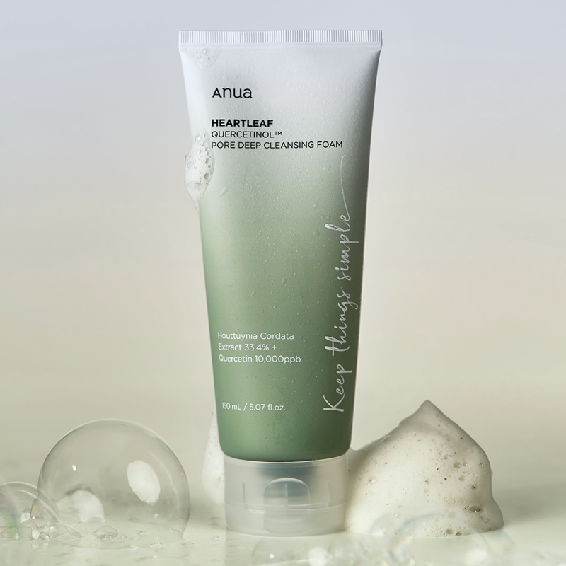 Heartleaf Quercetinol
Pore Deep Cleansing Foam