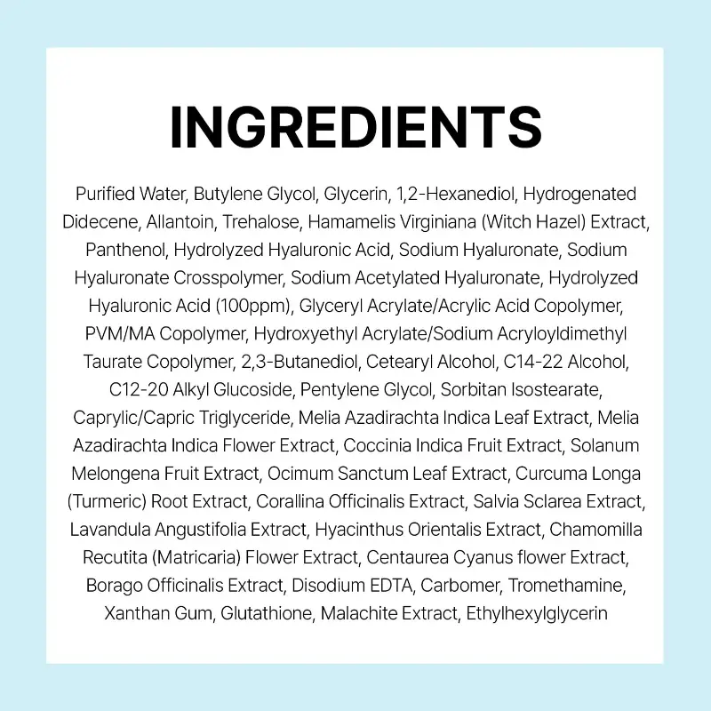 DIVE-IN Low Molecular
Hyaluronic Acid Soothing Cream