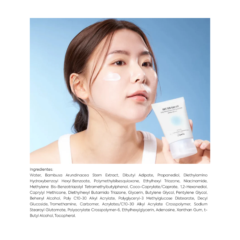 Awe-Sun Airy-Fit Daily Moisturizer
with Sunscreen SPF50+ PA++++