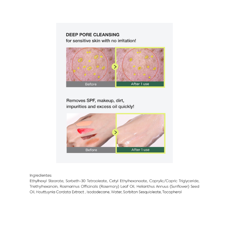 Heartleaf Pore Control Cleansing Oil Mild